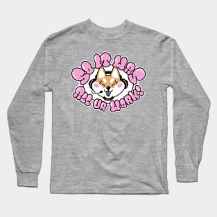 Doggo Working - Laugh Long Sleeve T-Shirt